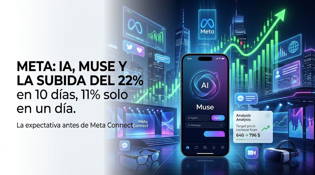 ¿Por qué Meta subió más de 11% hoy?