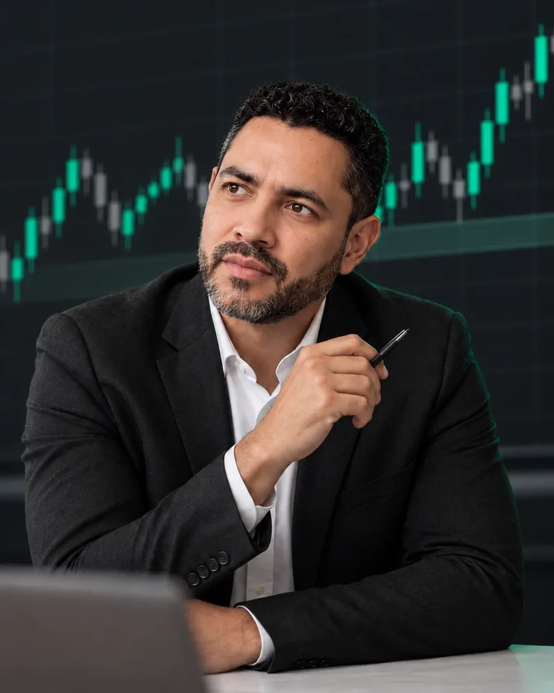 Edwin Londoño, mentor de trading y director de Trading Room en Vivo